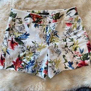 WHBM floral shorts